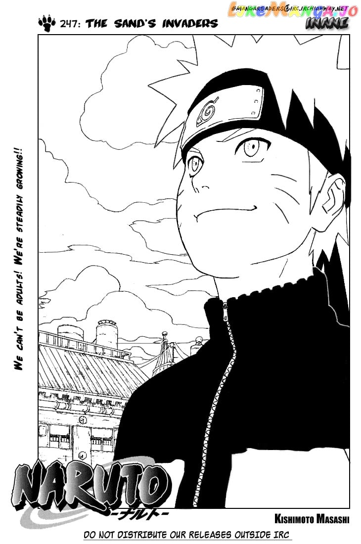 Naruto - Manga Chapter 247 - page 1