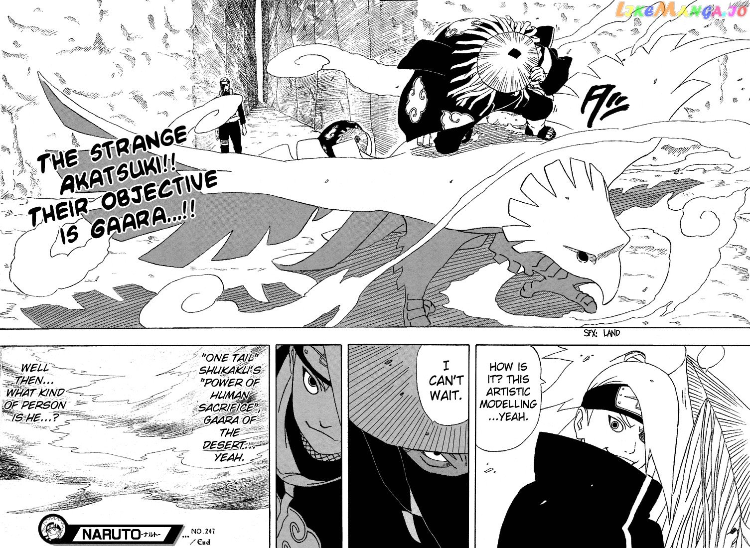 Naruto - Manga Chapter 247 - page 20