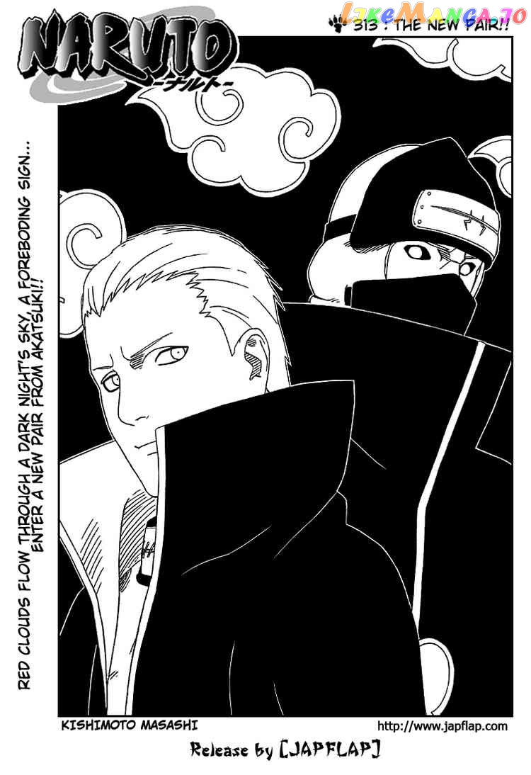 Naruto - Manga Chapter 313 - page 1