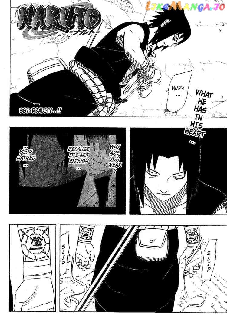 Naruto - Manga Chapter 387 - page 2