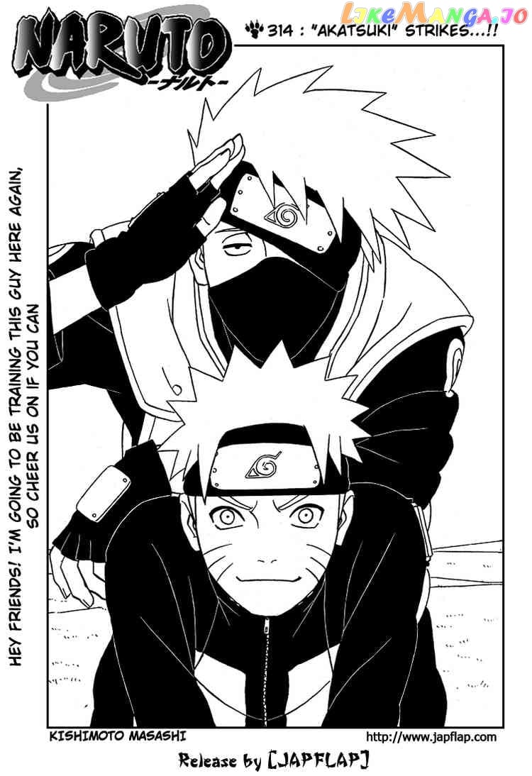 Naruto - Manga Chapter 314 - page 1