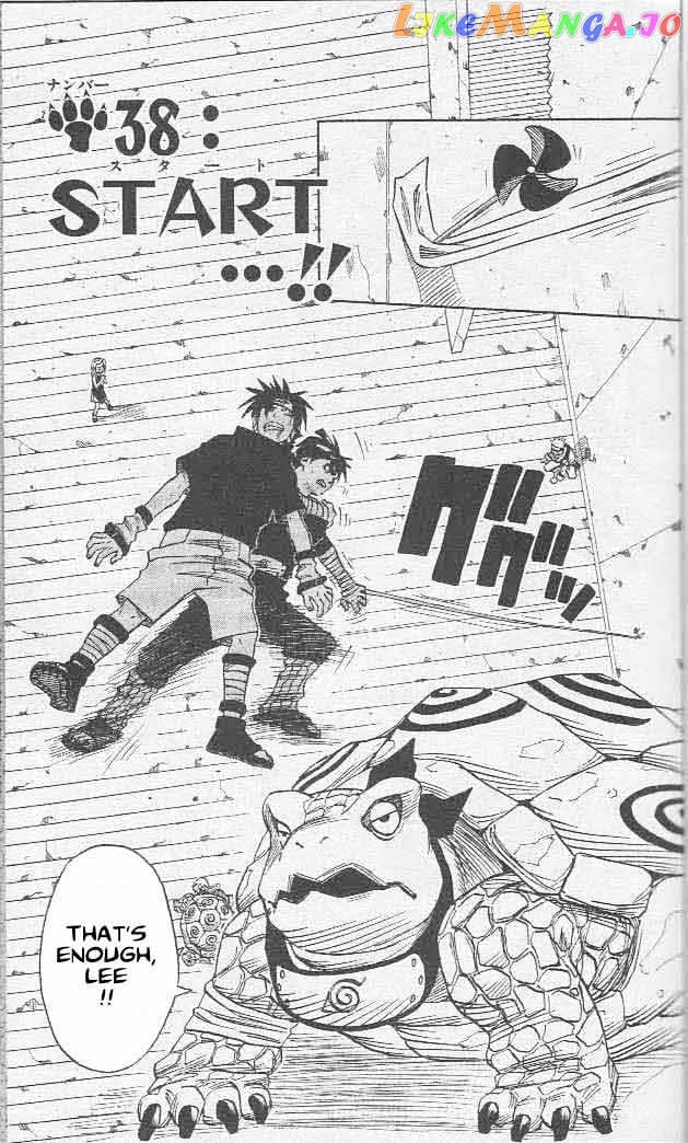 Naruto - Manga chapter 38 - page 2