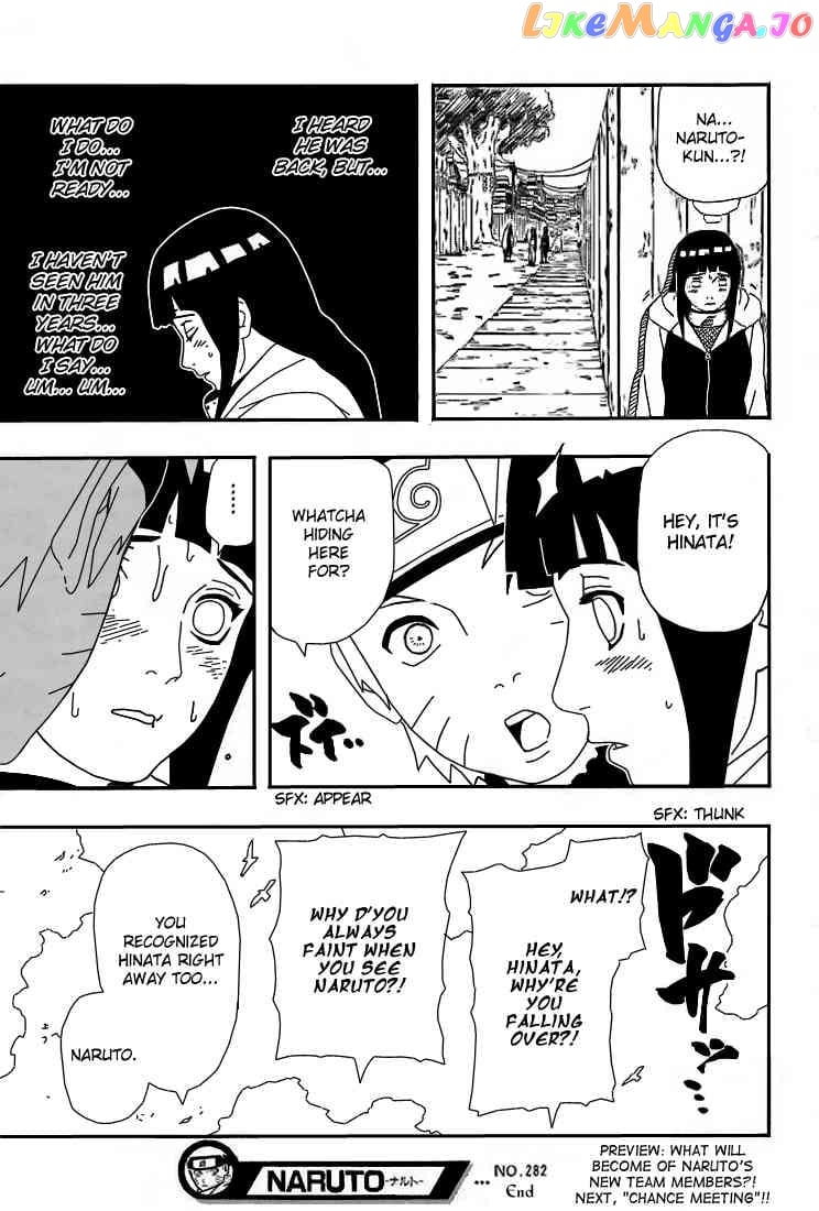 Naruto - Manga Chapter 282 - page 19