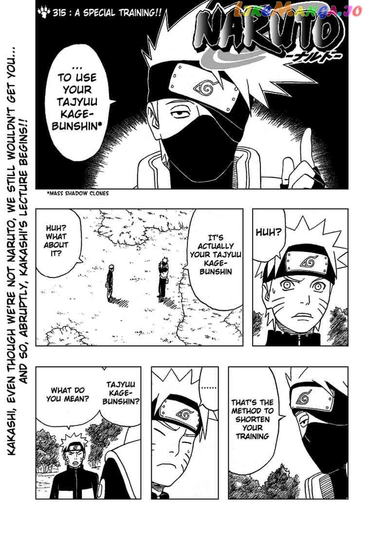 Naruto - Manga Chapter 315 - page 1