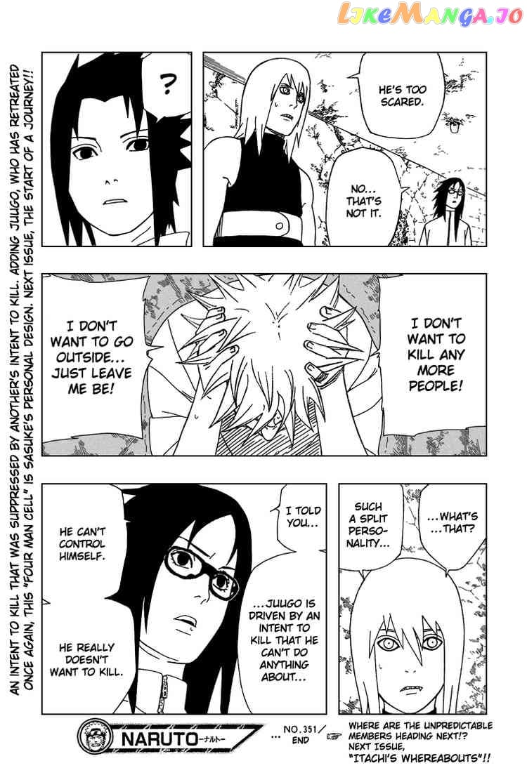 Naruto - Manga Chapter 351 - page 17