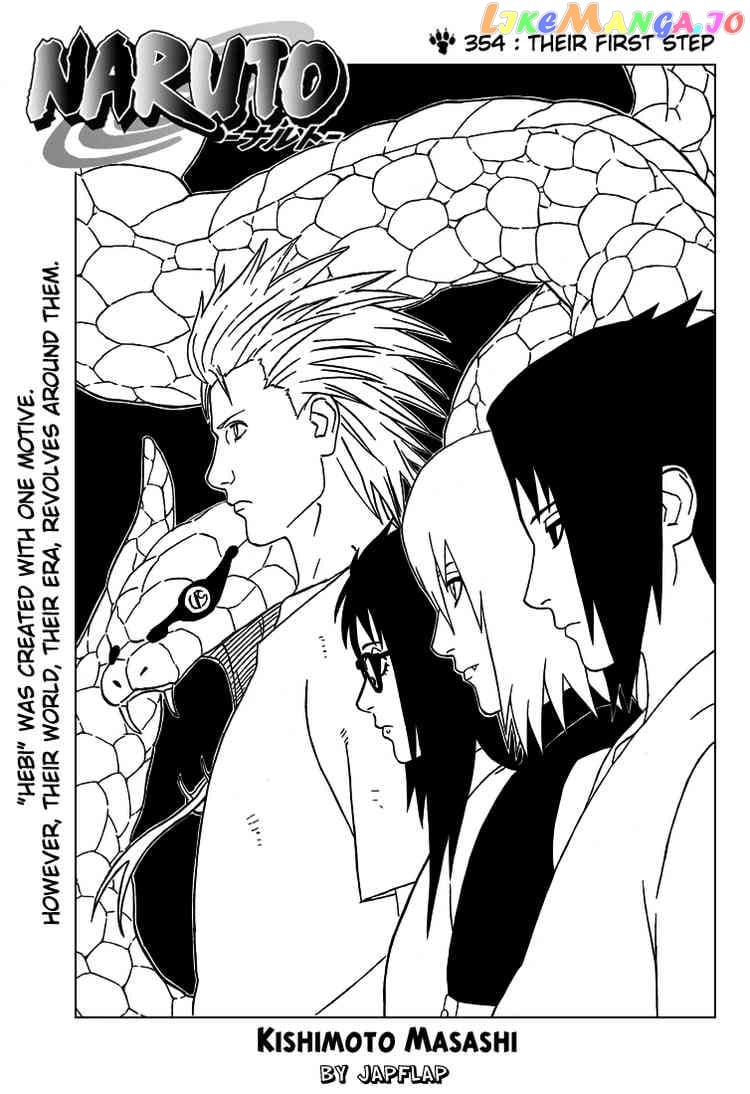 Naruto - Manga Chapter 354 - page 1