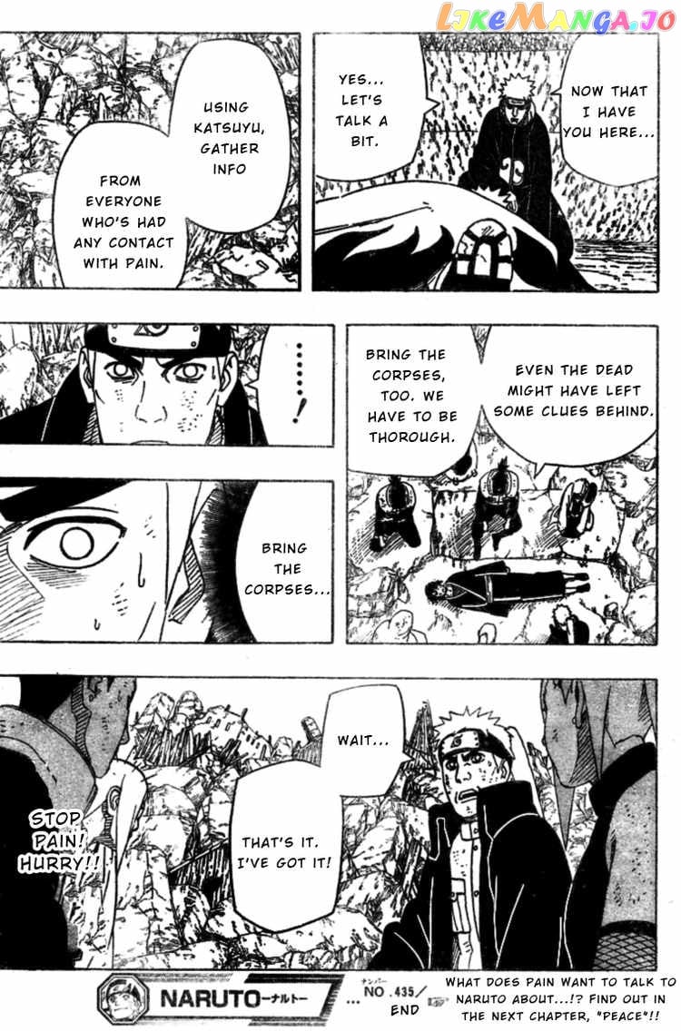 Naruto - Manga Chapter 435 - page 17