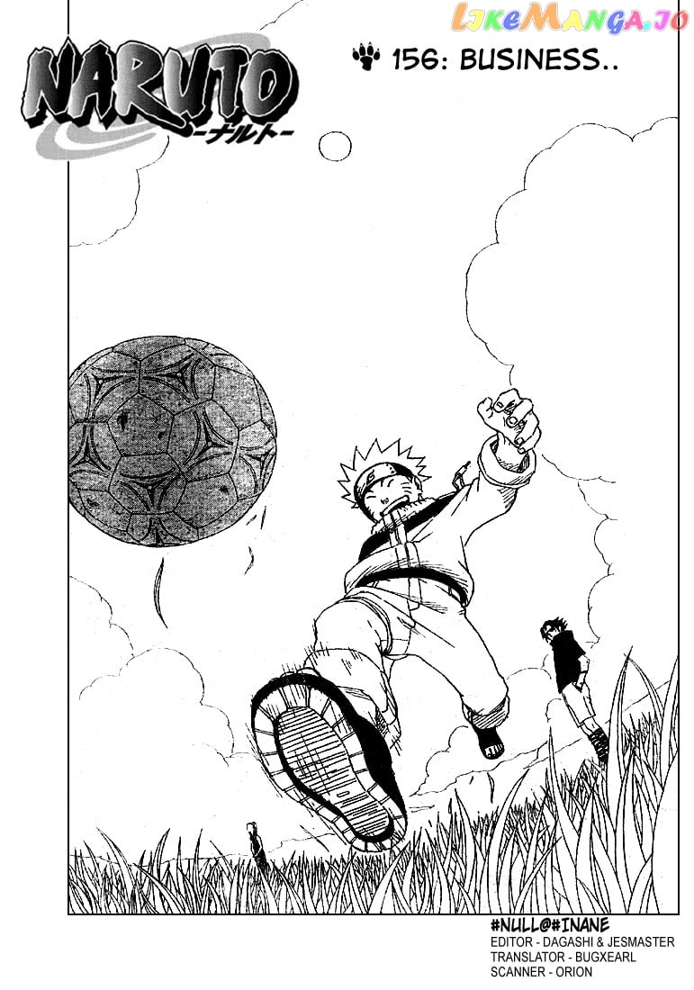 Naruto - Manga Chapter 156 - page 1