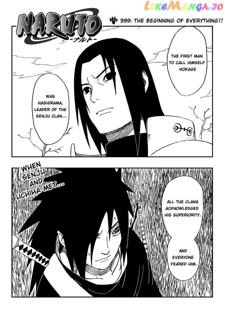 Naruto - Manga Chapter 399 - page 1