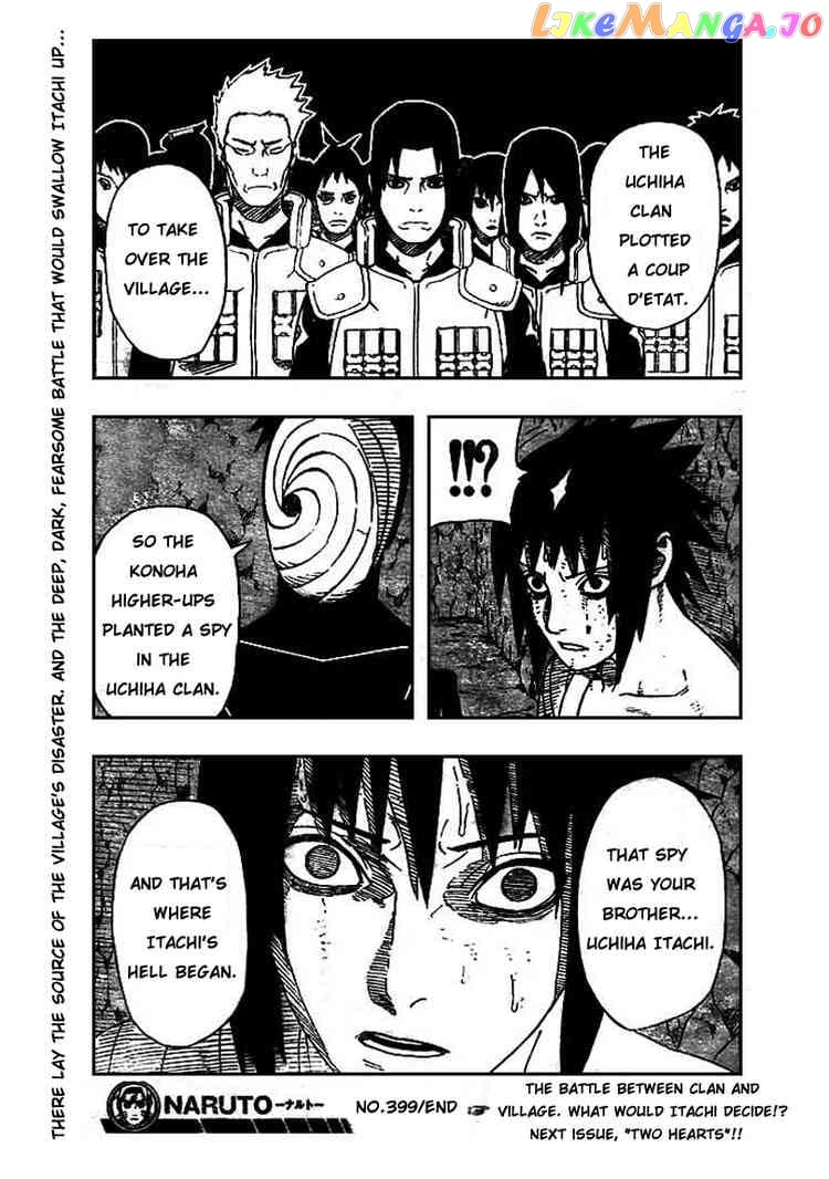 Naruto - Manga Chapter 399 - page 16