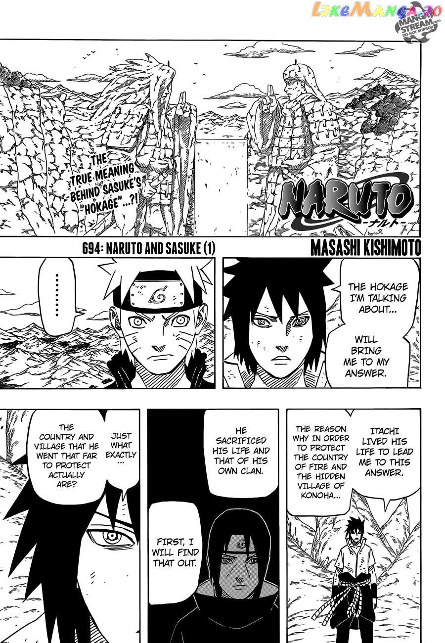 Naruto - Manga Chapter 694 - page 1