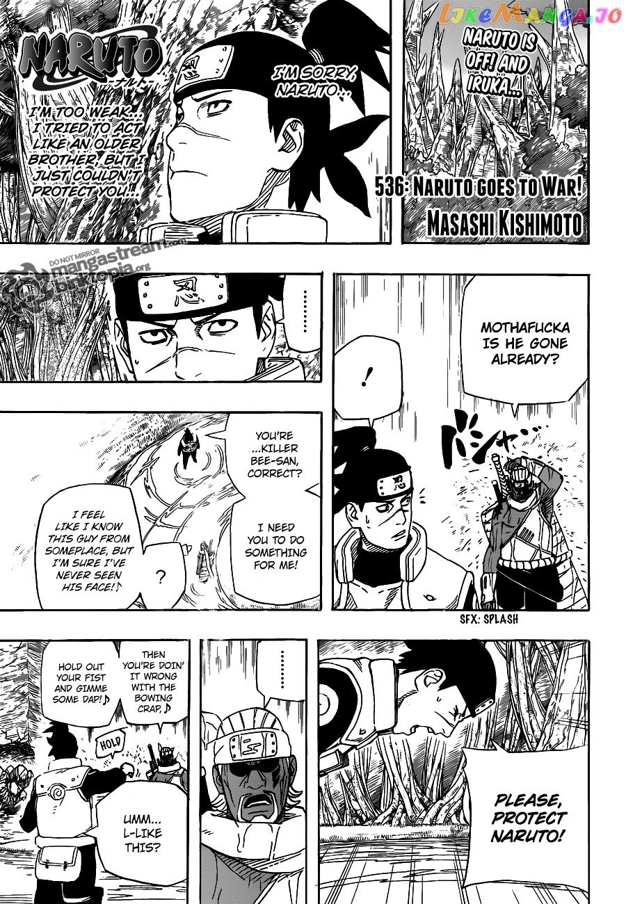 Naruto - Manga Chapter 536 - page 1