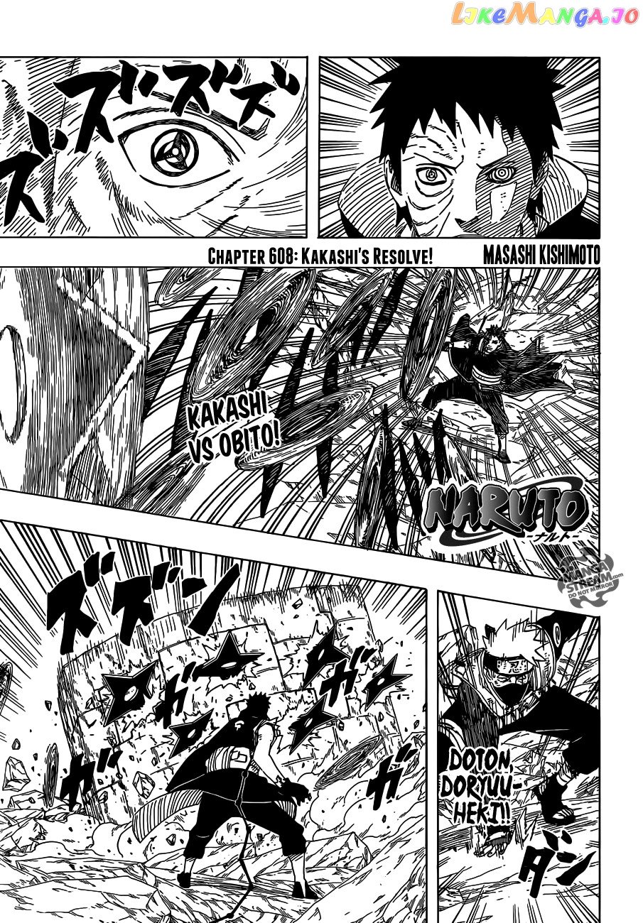 Naruto - Manga Chapter 608 - page 1