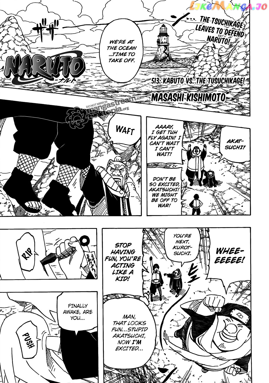 Naruto - Manga Chapter 513 - page 1