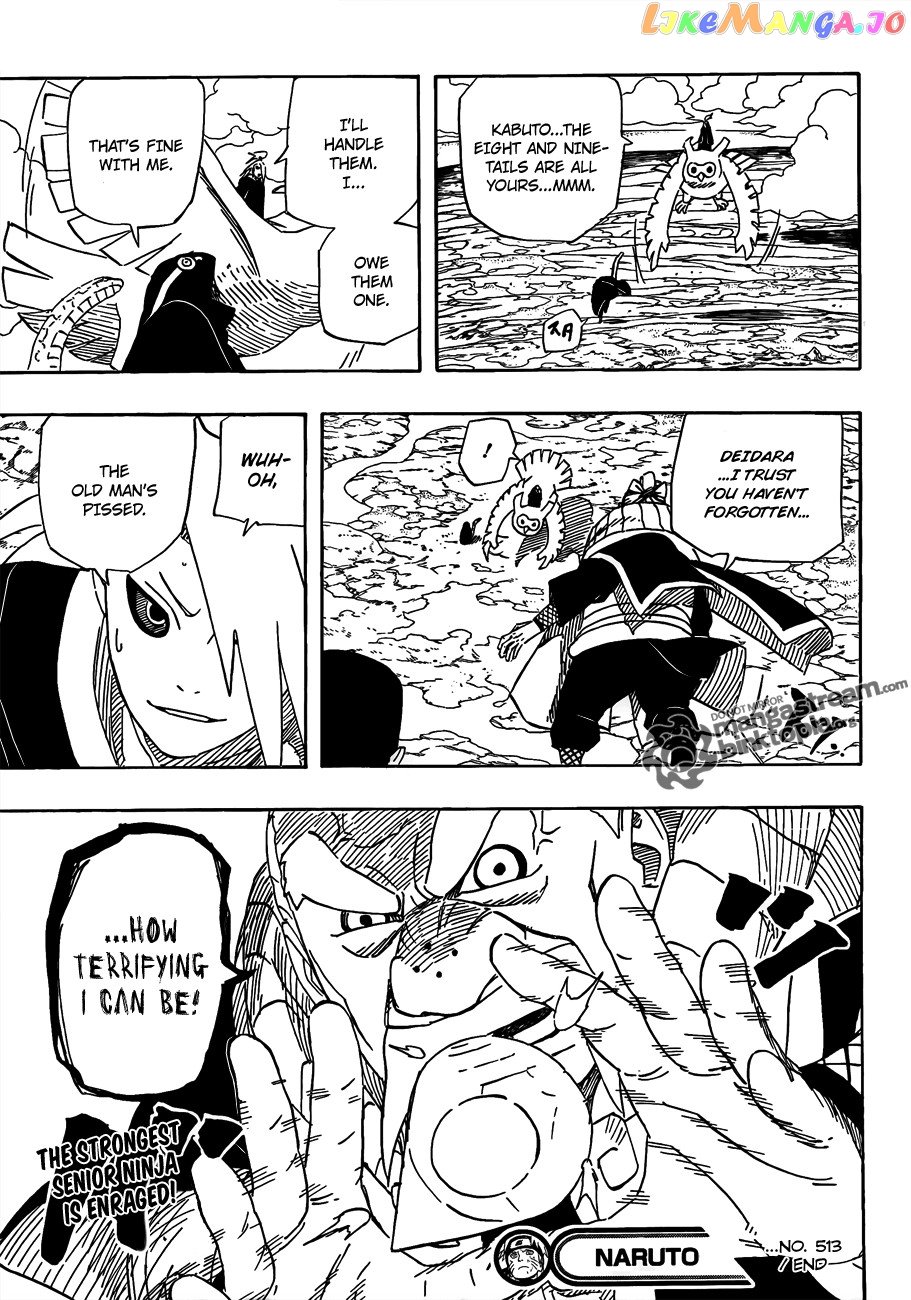 Naruto - Manga Chapter 513 - page 17