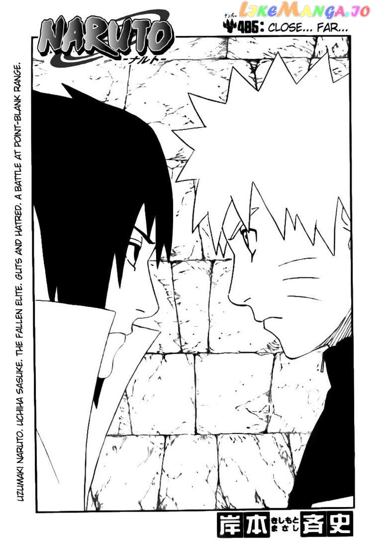 Naruto - Manga Chapter 485 - page 1