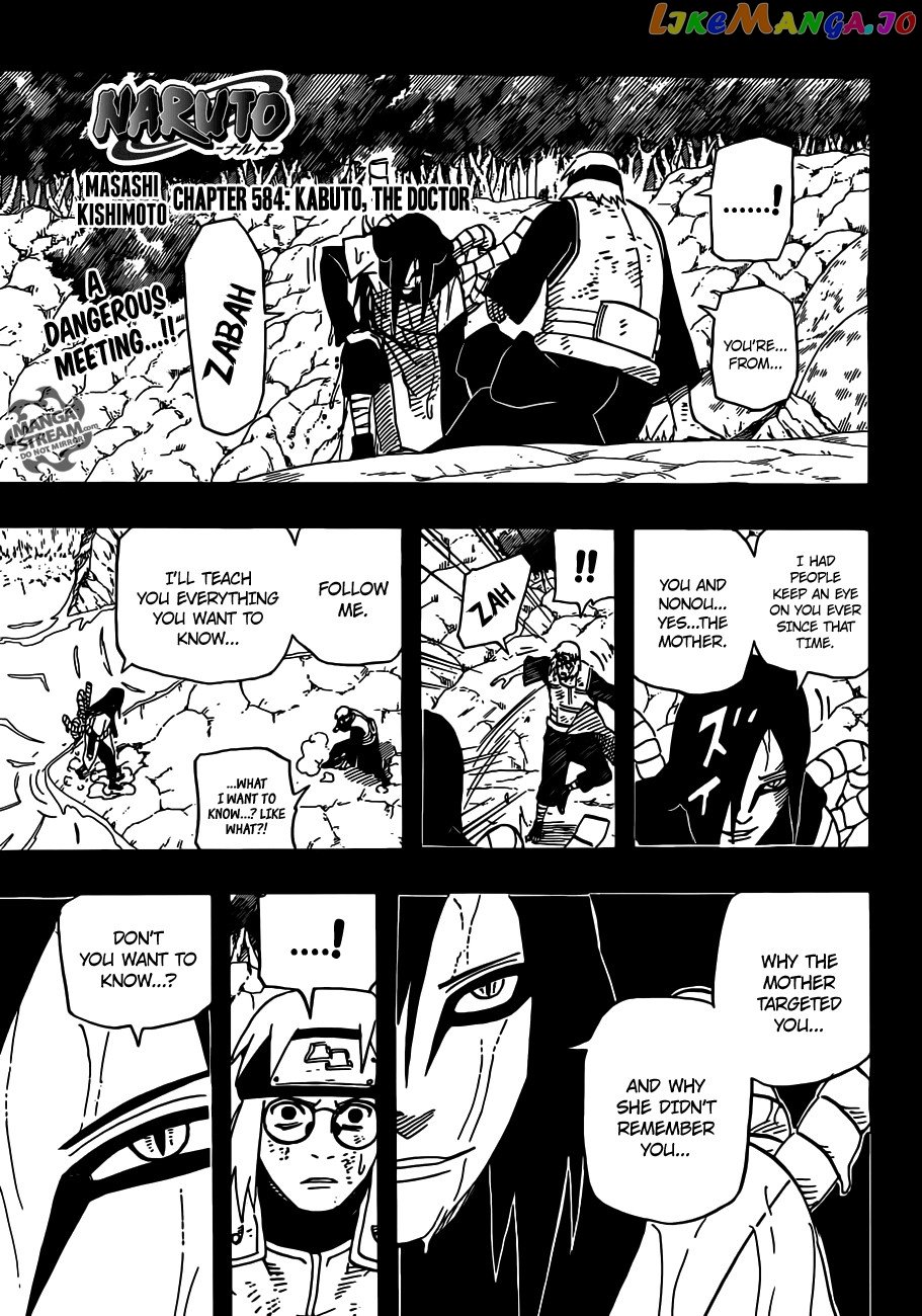 Naruto - Manga Chapter 584 - page 1