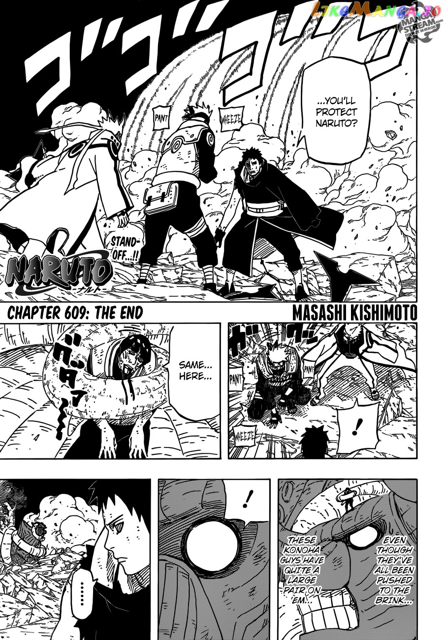 Naruto - Manga Chapter 609 - page 1