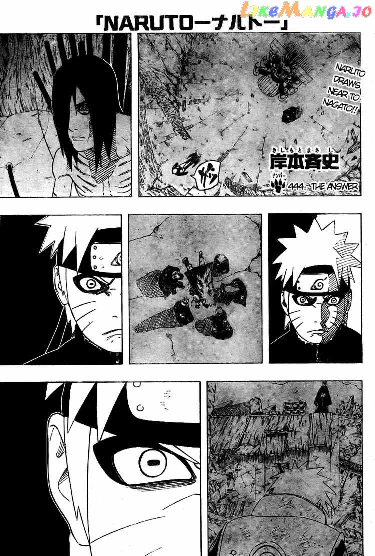 Naruto - Manga Chapter 444 - page 1