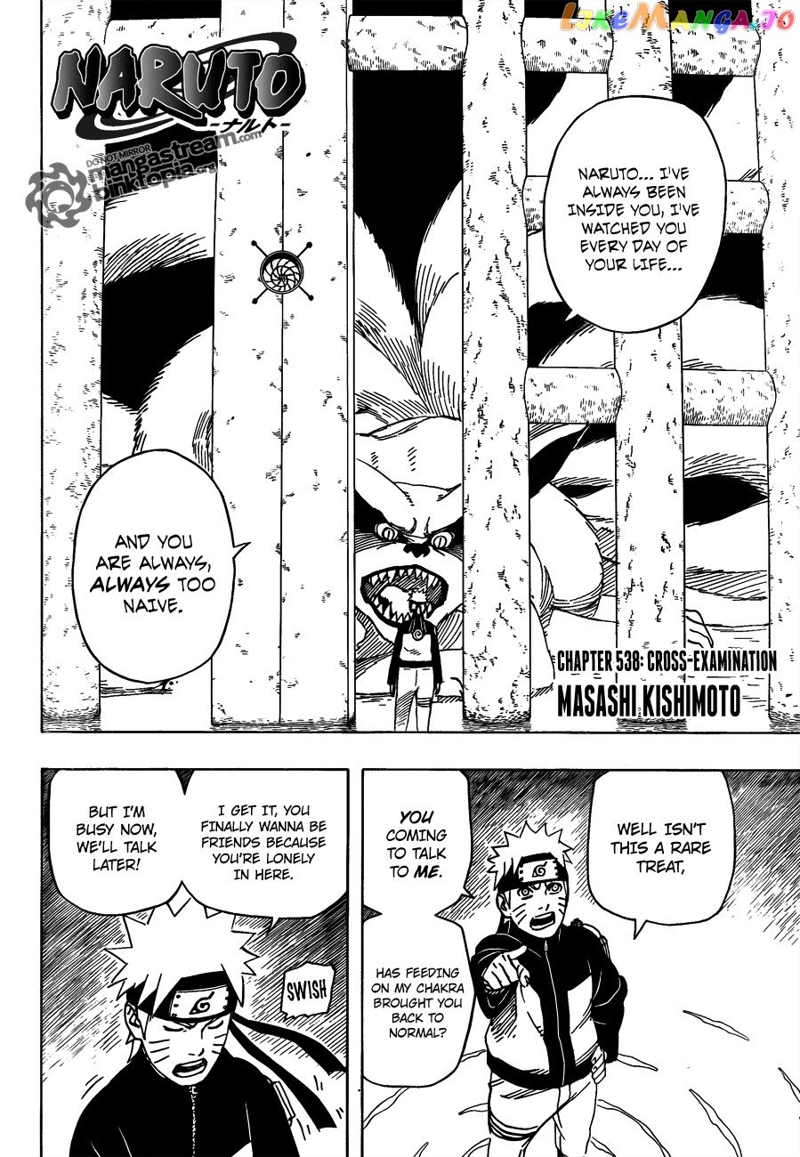 Naruto - Manga Chapter 538 - page 3