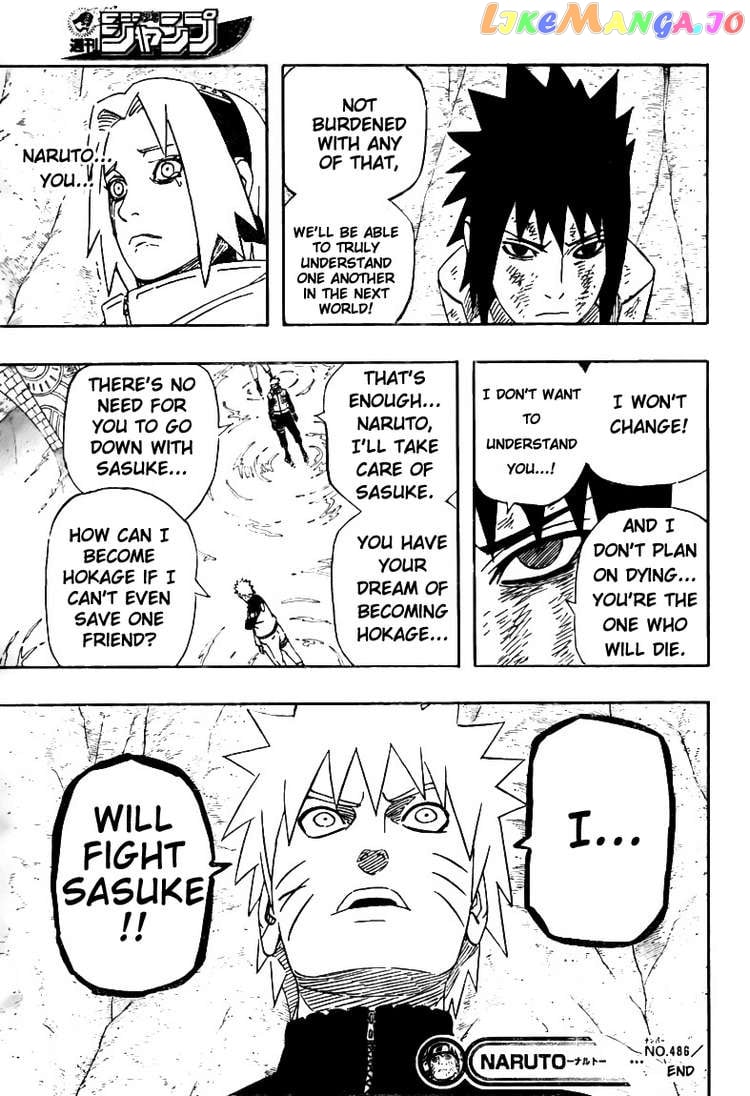 Naruto - Manga Chapter 486 - page 16