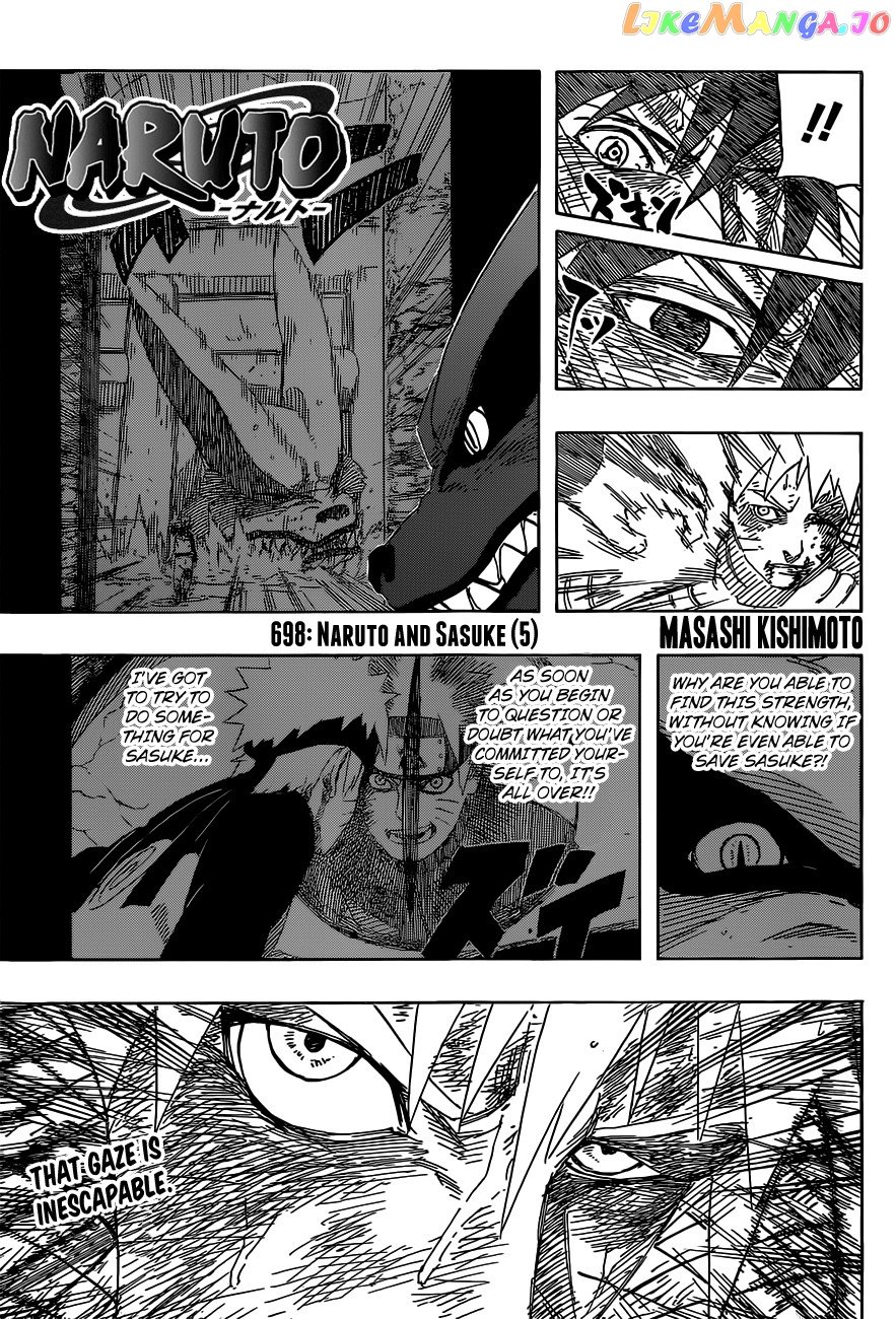 Naruto - Manga Chapter 698 - page 1