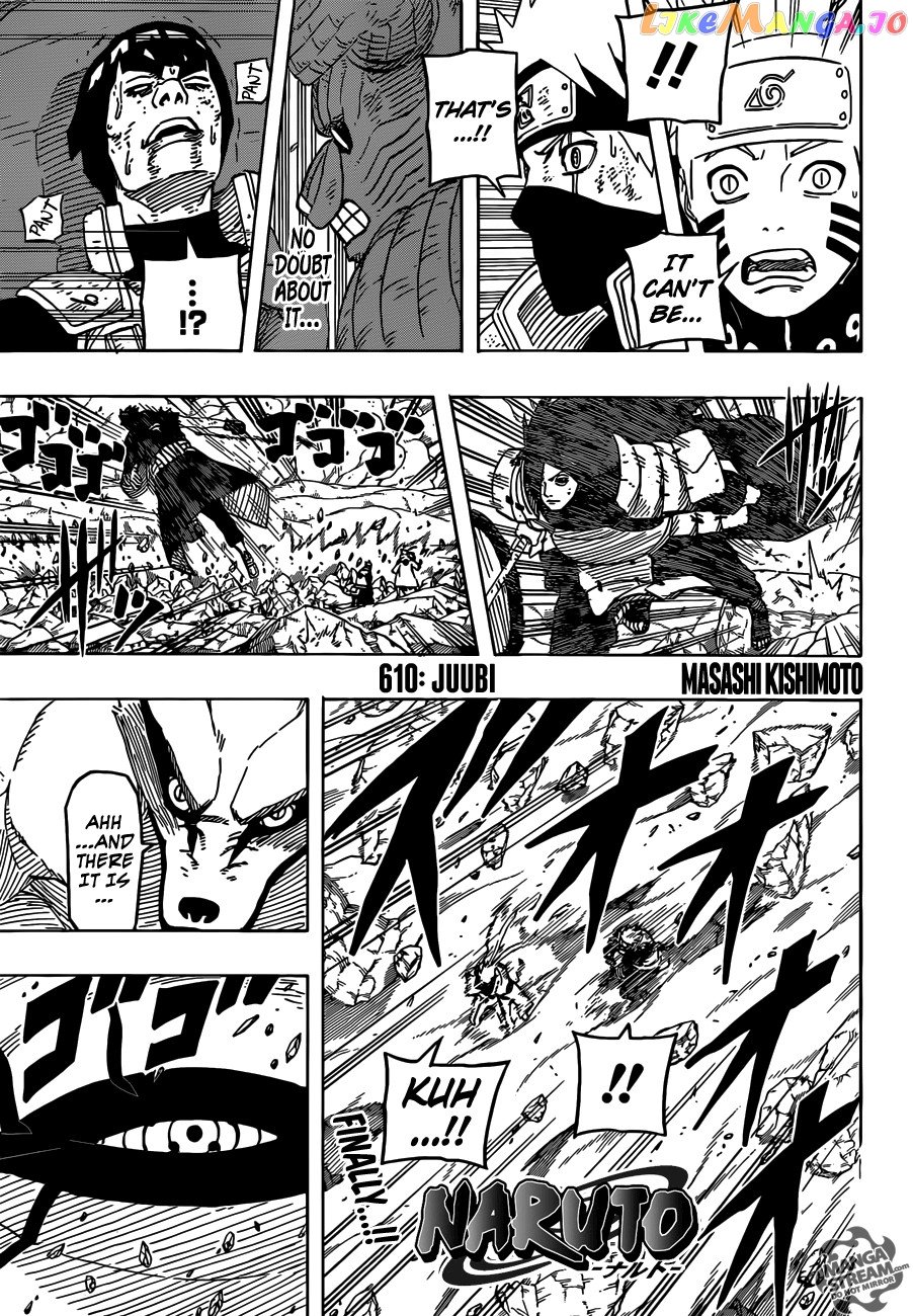 Naruto - Manga Chapter 610 - page 1