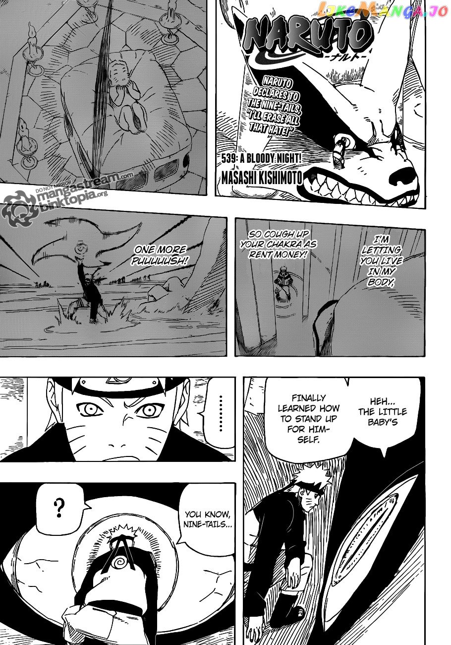 Naruto - Manga Chapter 539 - page 1