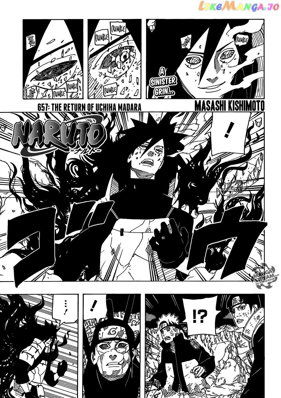 Naruto - Manga Chapter 657 - page 1