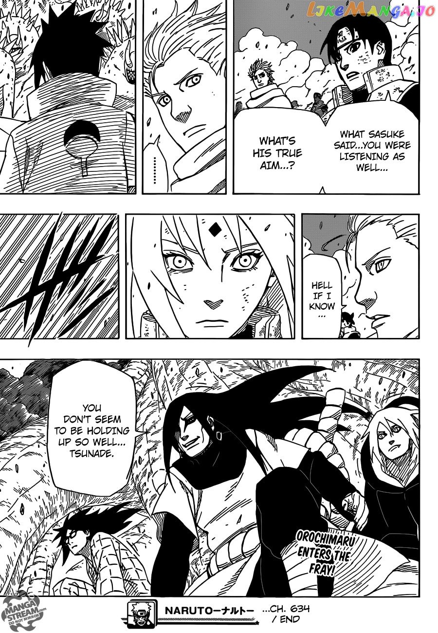 Naruto - Manga Chapter 634 - page 20