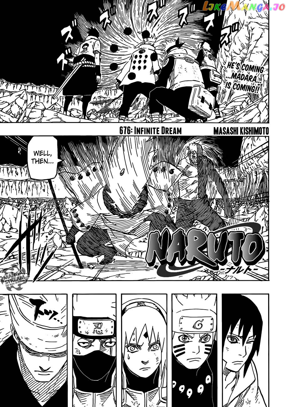 Naruto - Manga Chapter 676 - page 1