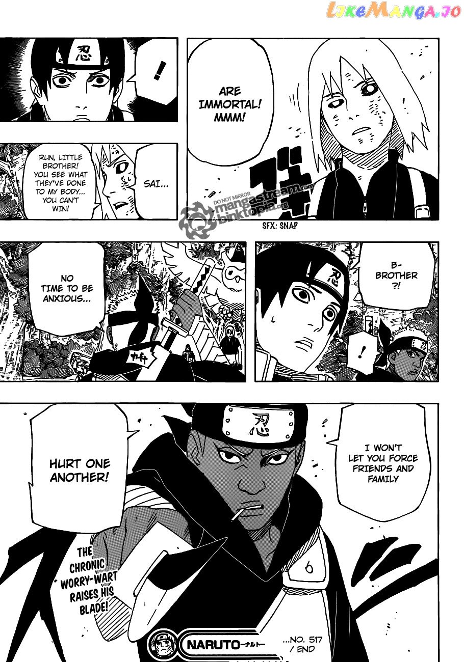 Naruto - Manga Chapter 517 - page 17