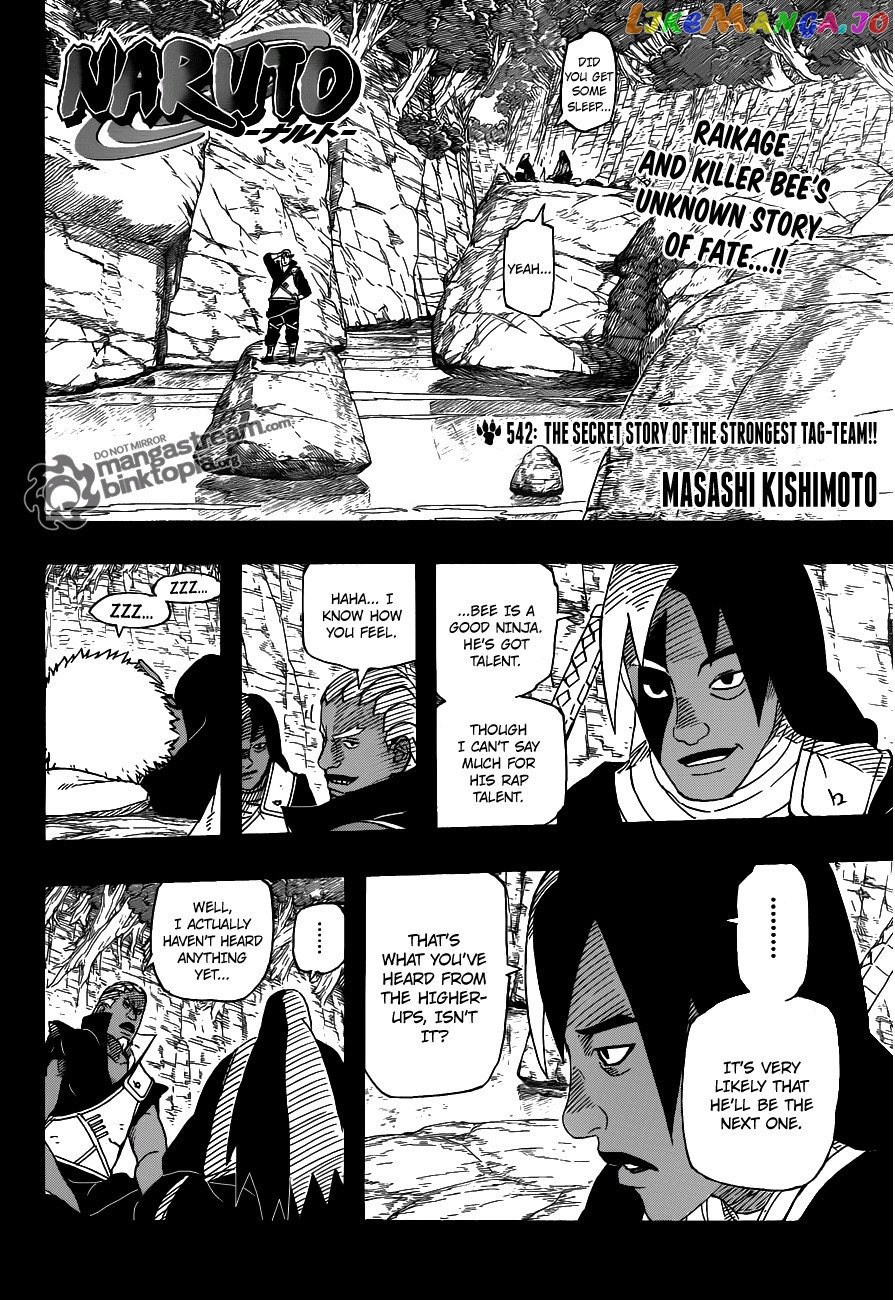 Naruto - Manga Chapter 542 - page 2