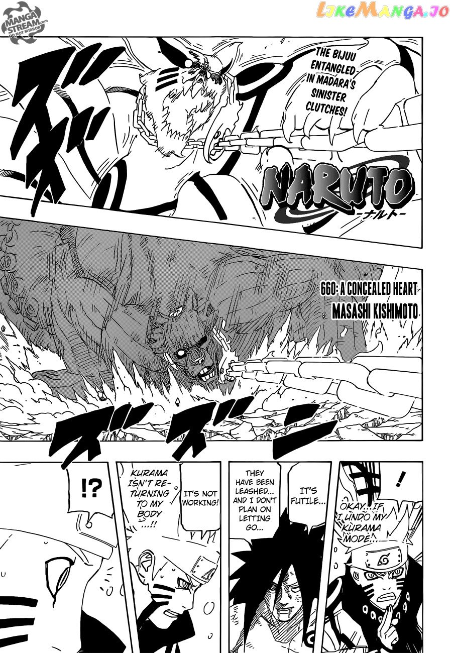 Naruto - Manga Chapter 660 - page 1