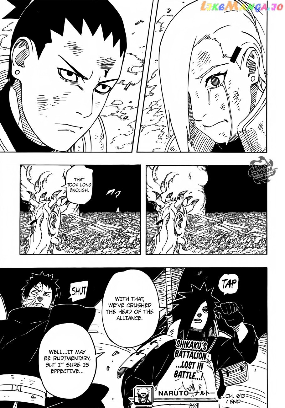 Naruto - Manga Chapter 613 - page 18