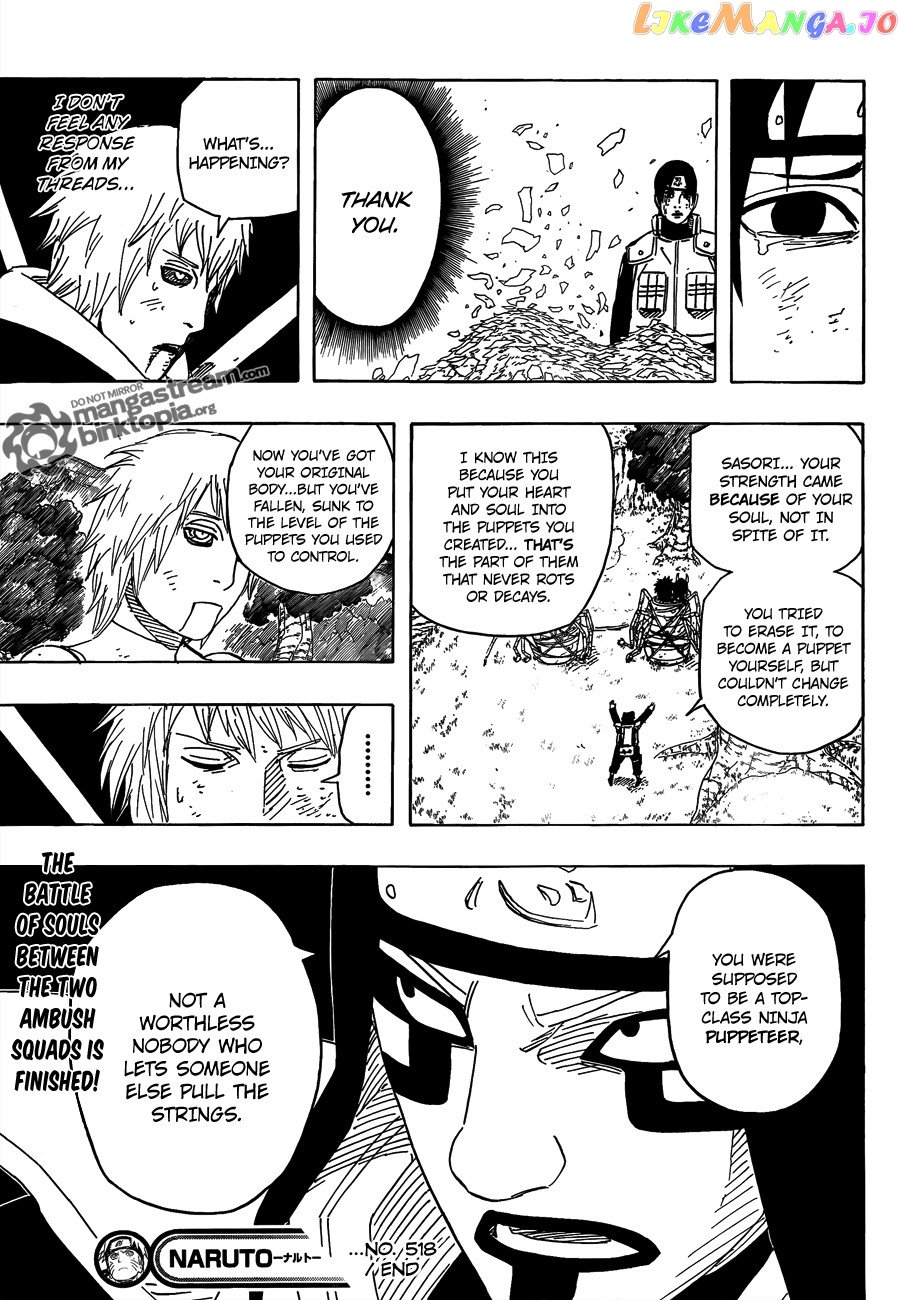 Naruto - Manga Chapter 518 - page 18