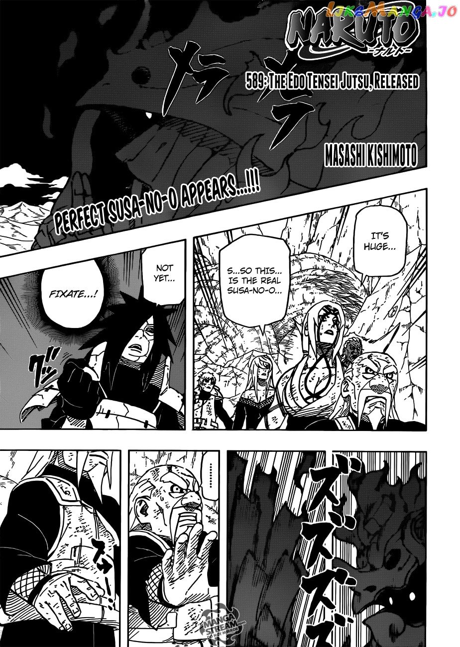 Naruto - Manga Chapter 589 - page 1