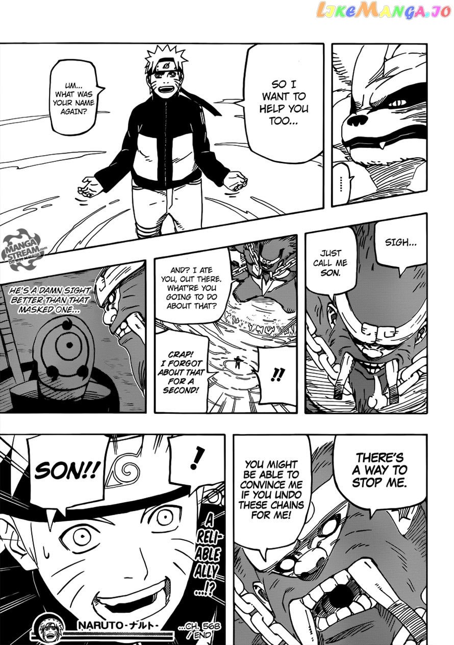 Naruto - Manga Chapter 568 - page 16