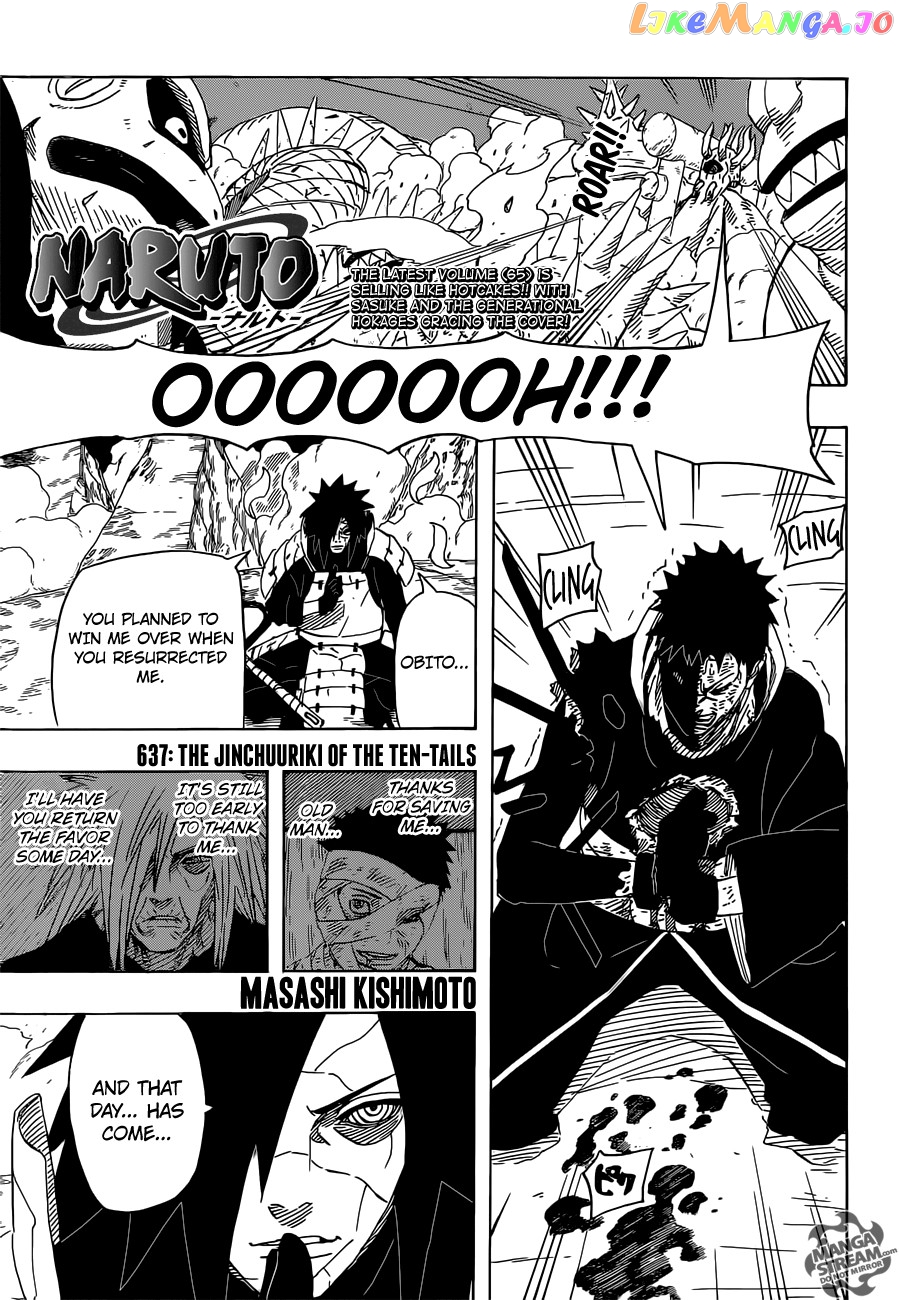 Naruto - Manga Chapter 637 - page 1