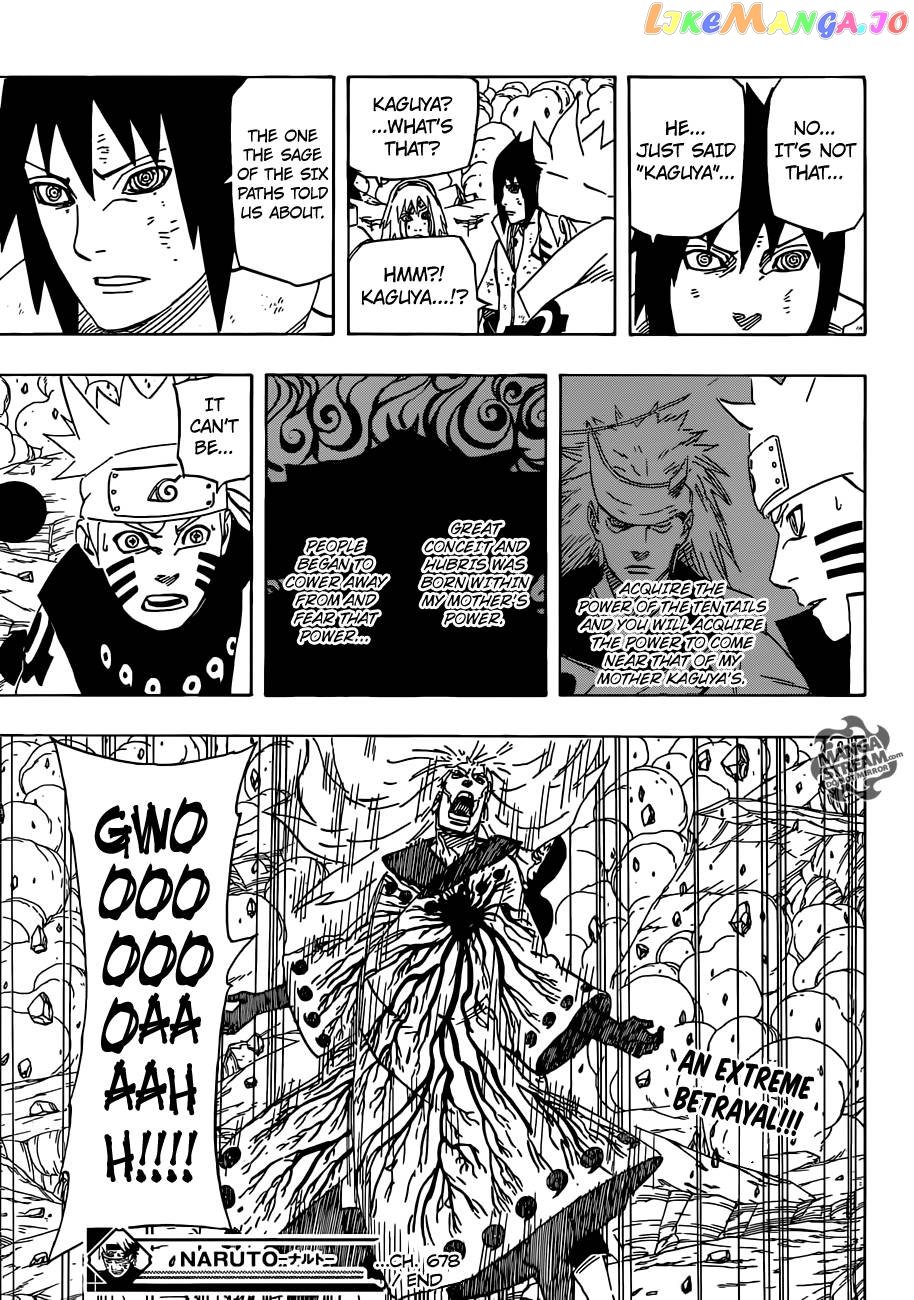 Naruto - Manga Chapter 678 - page 18