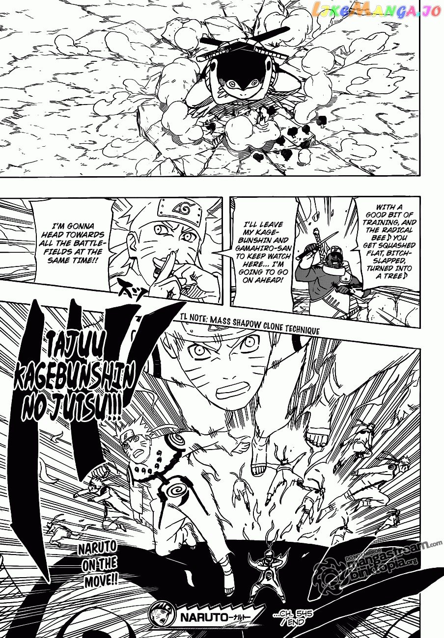 Naruto - Manga Chapter 545 - page 17