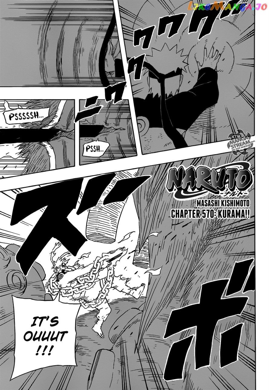 Naruto - Manga Chapter 570 - page 1