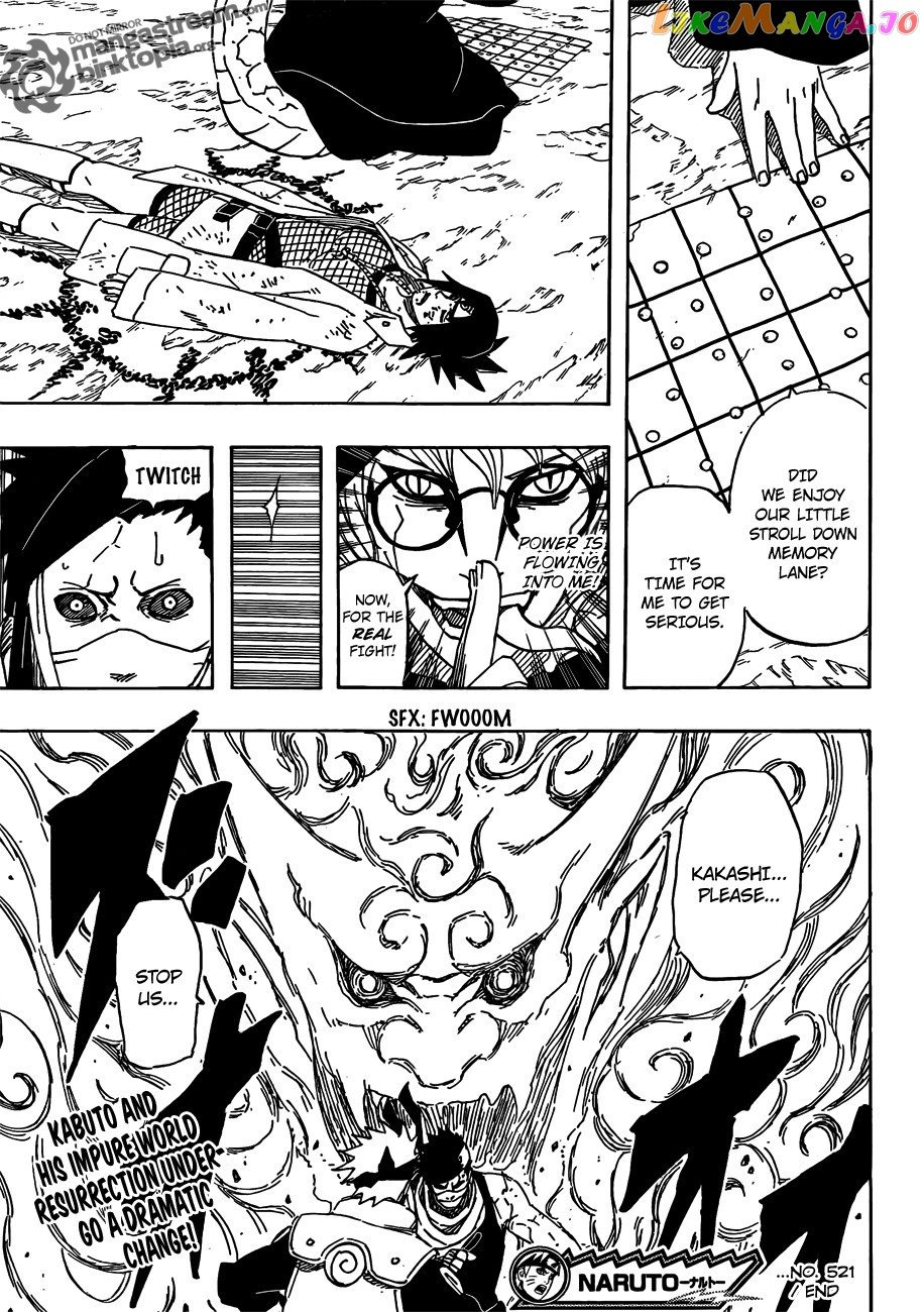 Naruto - Manga Chapter 521 - page 16