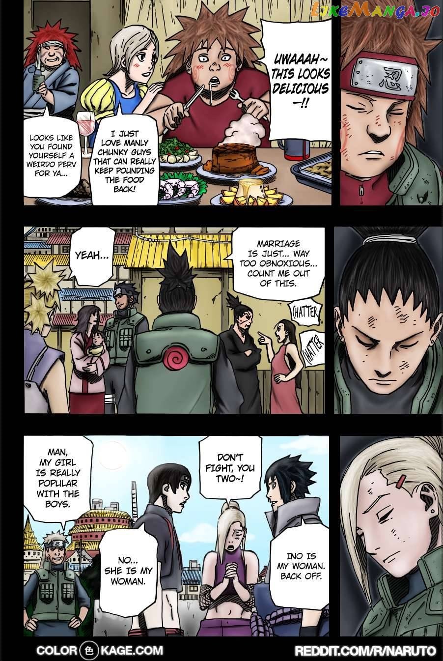 Naruto - Manga Chapter 678.5 - page 7