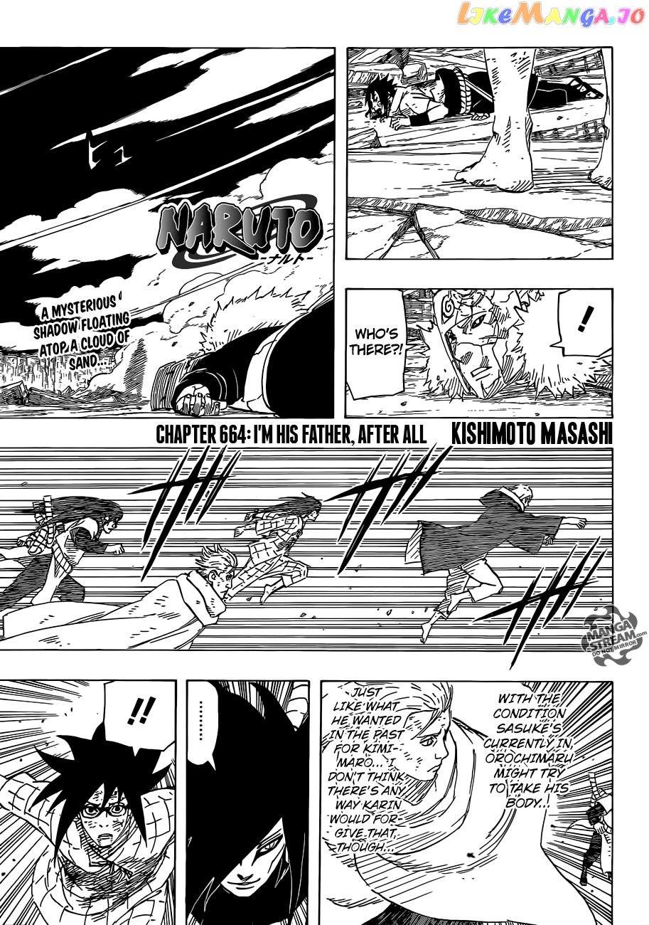 Naruto - Manga Chapter 664 - page 1