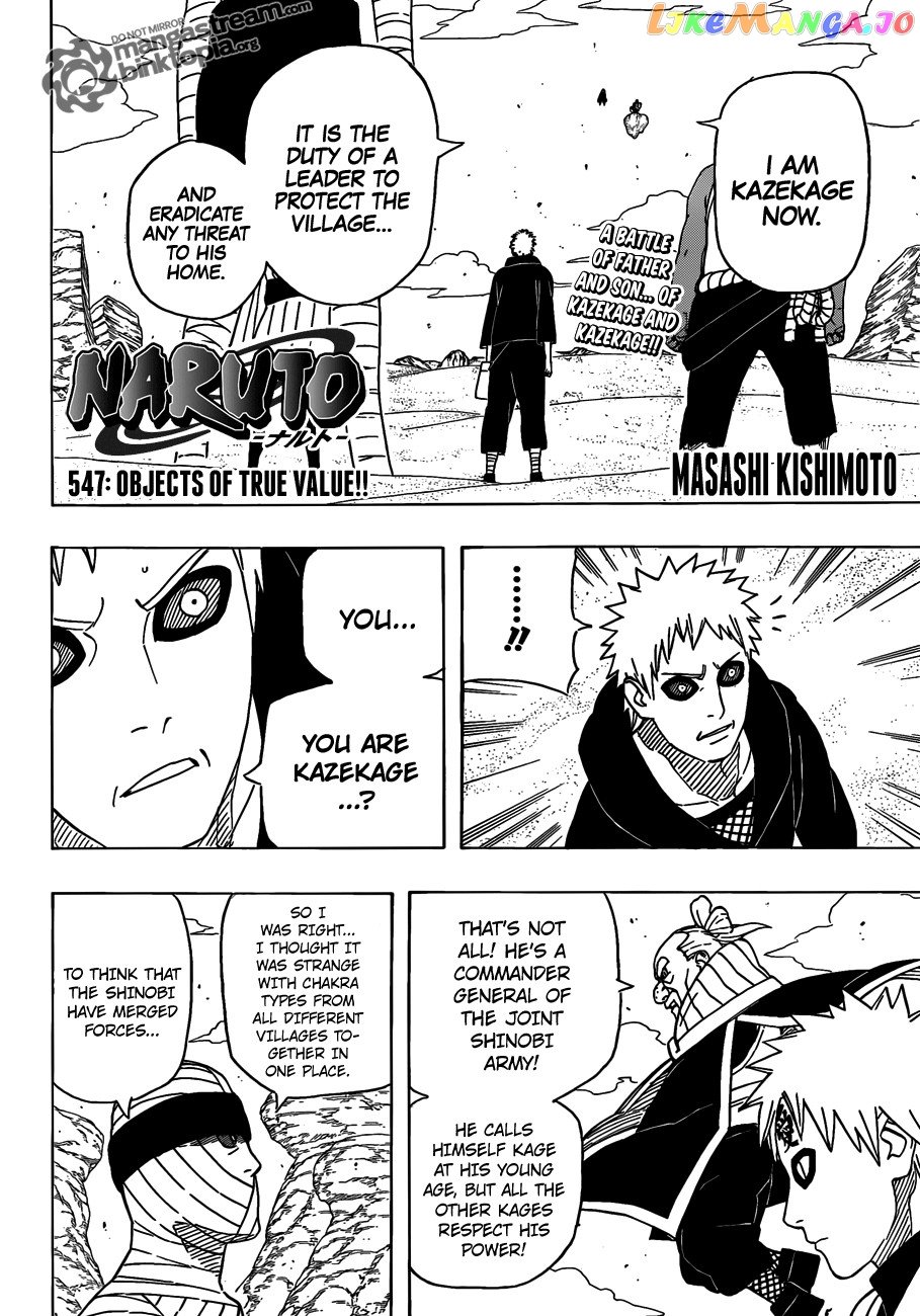 Naruto - Manga Chapter 547 - page 2