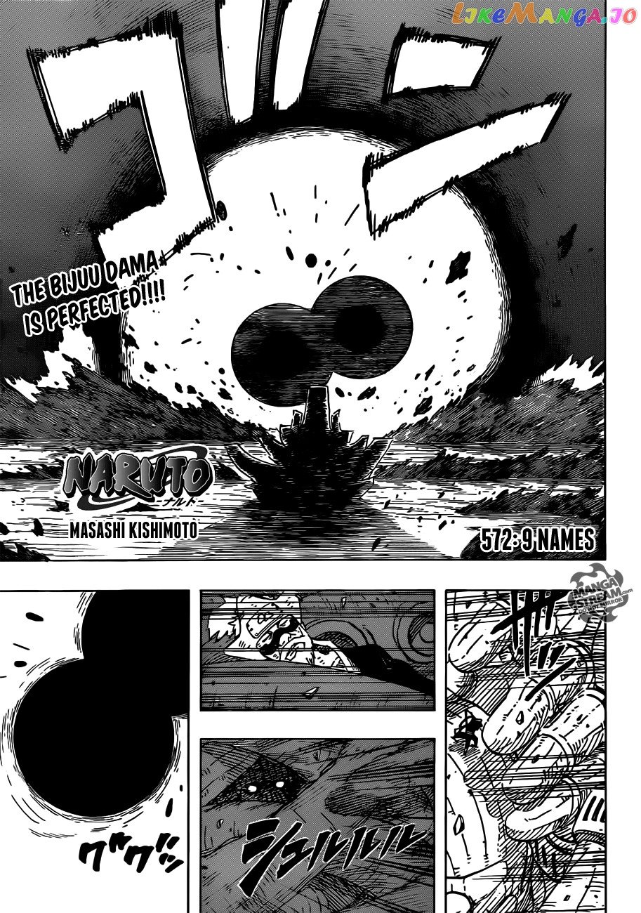 Naruto - Manga Chapter 572 - page 1