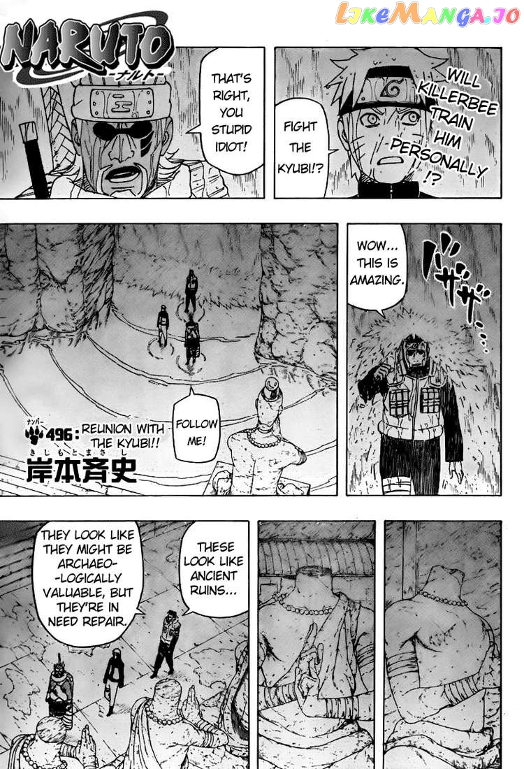 Naruto - Manga Chapter 496 - page 1