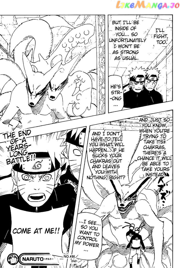 Naruto - Manga Chapter 496 - page 16