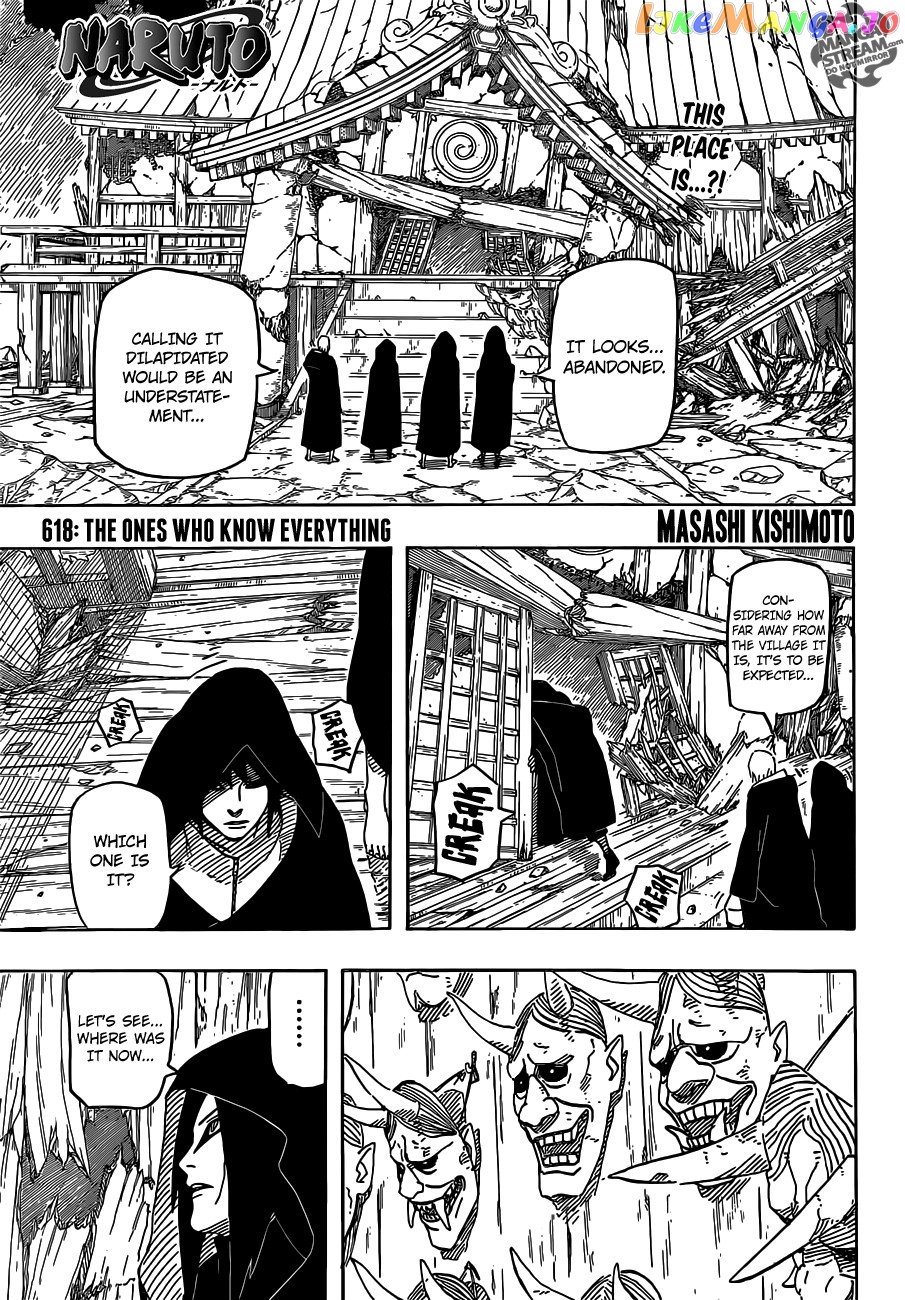 Naruto - Manga Chapter 618 - page 1